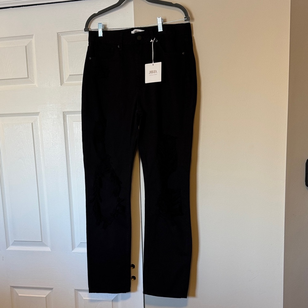 Just Black Denim Super Destroyed GF Jeans